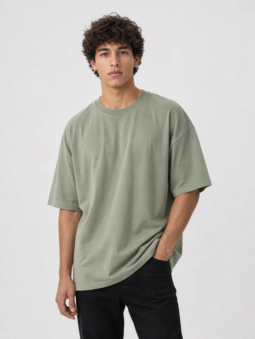 Pack 09 Oversize Verde Militar